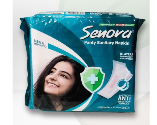 Senora Sanitary Napkin Regular Pack (Panty System) 15piece
