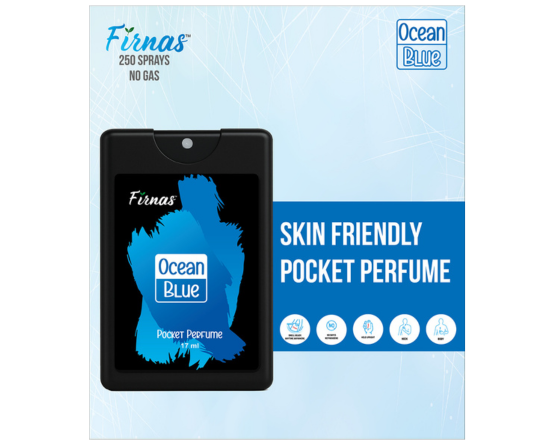 Firnas Pocket Perfume (Ocean Blue) 17ml
