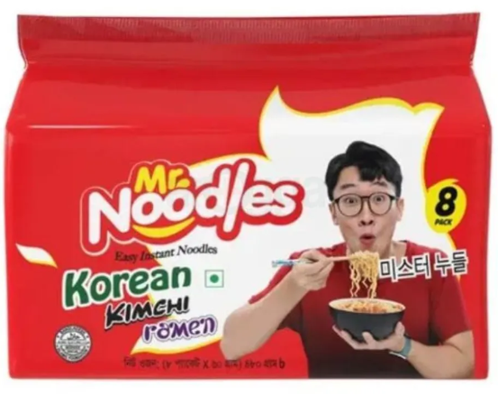 Mr. Noodles Korean Super Spicy 8pcs x 60g=480g