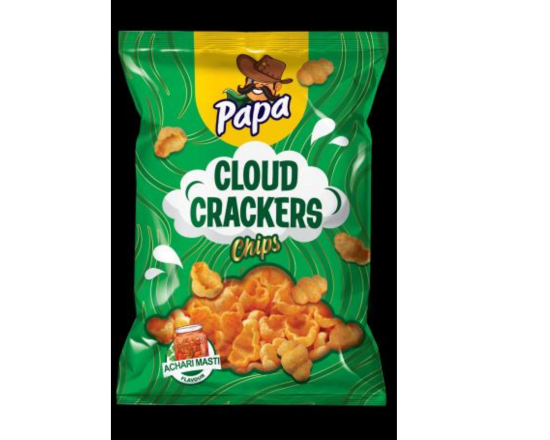 Papa cloud crackers chips 25gm