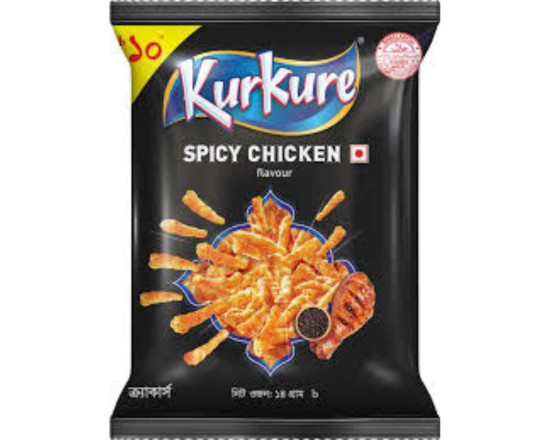 Kurkure Spicy Chicken flavour 14g, Code-8.119