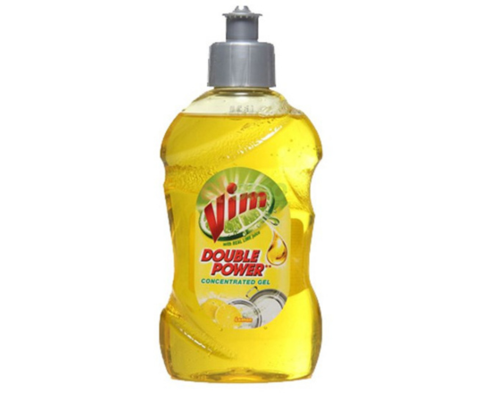 Vim Liquid Dish Cleaner Concentrated Gel Lemon 500ml