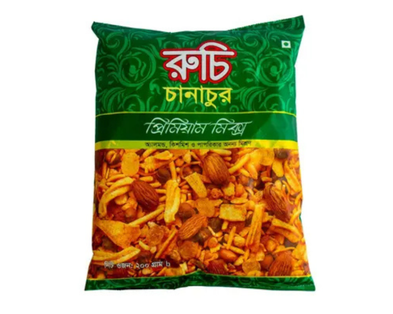 Ruchi  Chanachur Primium Mix রুচি  চানাচুর প্রিমিয়াম মিক্স 200g