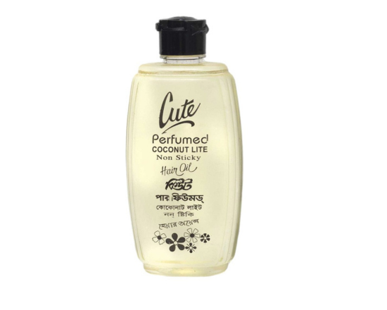 Cute perfumed Coconut Hair Oil (কিউট সুগন্ধি তেল)-90ml