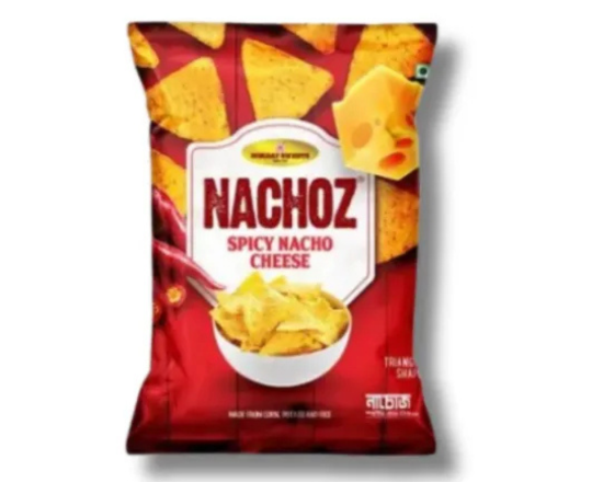 Bombay Sweets NACHOZ Chips Spicy Cheese 28(±)4gm