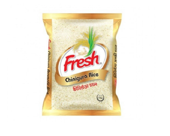 Fresh Chinigura Rice ফ্রেশ চিনিগুড়া 1kg, Code -