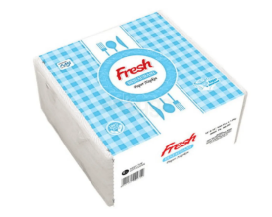 Fresh Restaurant Paper Napkin 100's Pack