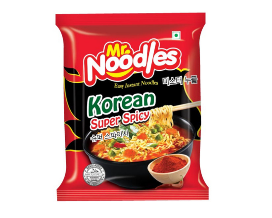 Mr. Noodles Korean Super Spicy 62gm