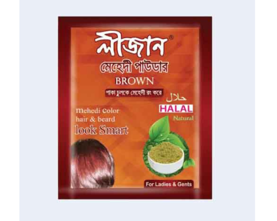 Ligion Mehedi Powder লীজান মেহেদী পাউডার 10gm