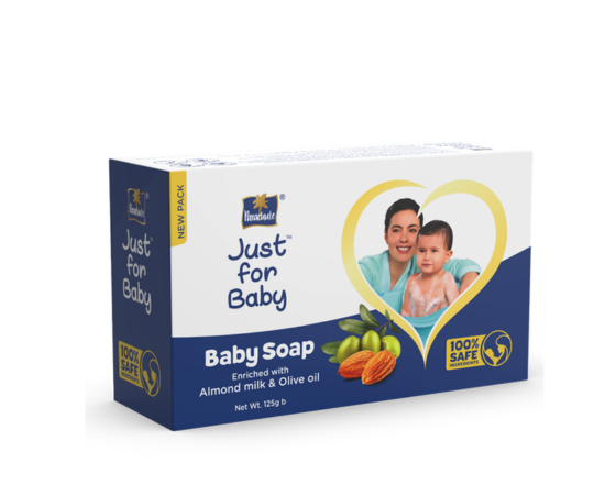 Parashute Just for Baby Soap (Almond Milk) 125g, Code