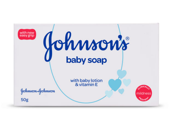 Johnson's baby soap 50gm Code