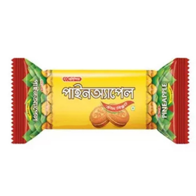 Olympic pinepple cream biscuits -পাইনঅ্যাপেল বিস্কুট 40 gm