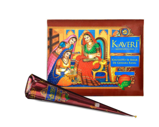 Kaveri Mehedi Cone Rich Color - 1 Cone 25g Code 199